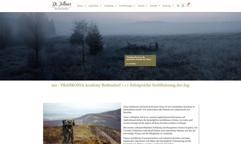Jagdschule Fellmer - Startseite
