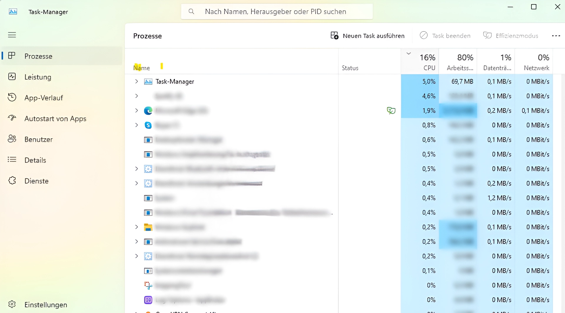 Windows 11 – Diensthost: Dauerlast durch den Windows-Kamera-FrameServer